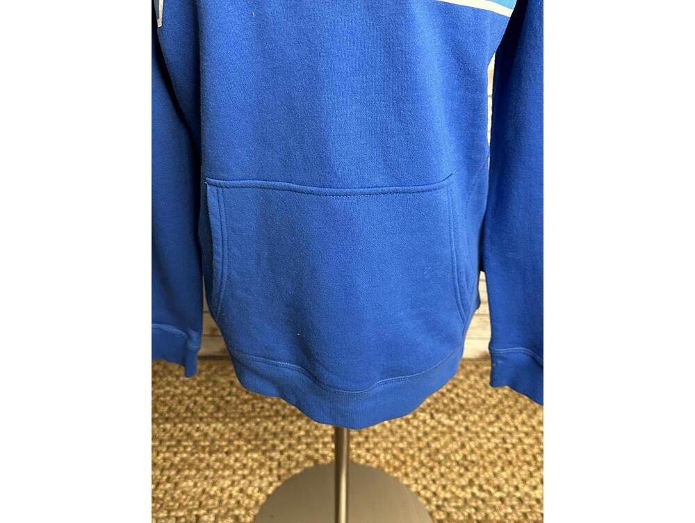 Eddie Bauer blue retro graphic pullover hoodie/hooded sweatshirt Youth L (14-16) - Picture 5 of 8